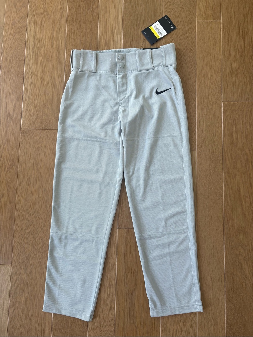 NWT Nike boys gray baseball Pants